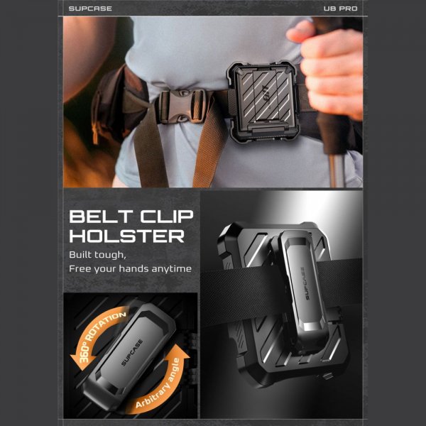 Supcase Samsung Galaxy Z Flip 7 Deksel UB Pro Svart