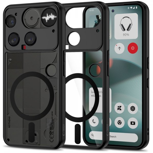 Tech-Protect Nothing Phone 3 Deksel MagMat MagSafe Svart