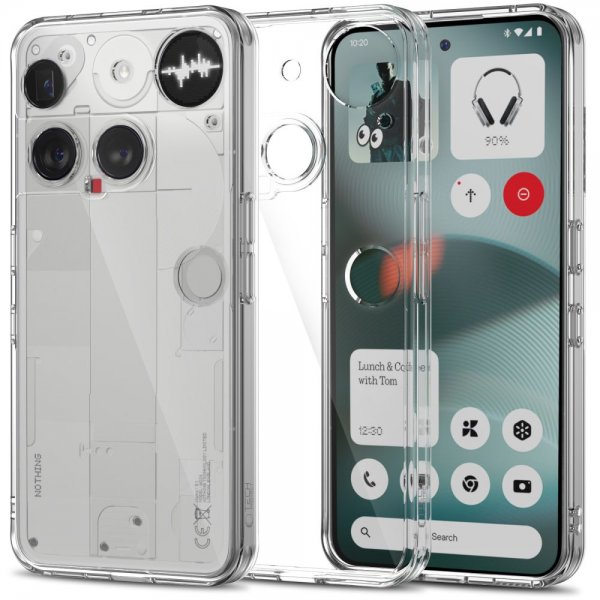 Tech-Protect Nothing Phone 3 Deksel FlexAir Hybrid Transparent