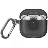 UNIQ AirPods 4 Deksel Glase Pro Svart