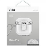 UNIQ AirPods 4 Deksel Glase Pro Transparent