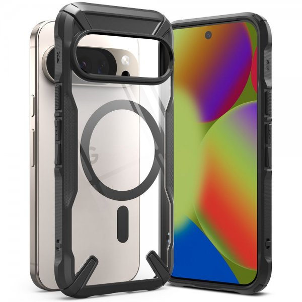 Ringke Google Pixel 10/Pixel 10 Pro Deksel Fusion X Magnetic Svart
