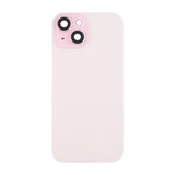 iPhone 15 baksideglass med magnet og kameralinse - rosa