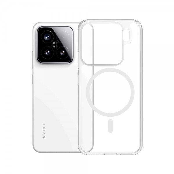 3mk Xiaomi 15 Deksel Armor MagCase Transparent