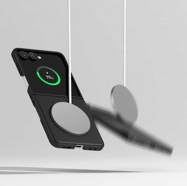 Ringke Samsung Galaxy Z Flip 7 Deksel Onyx Magnetic Svart