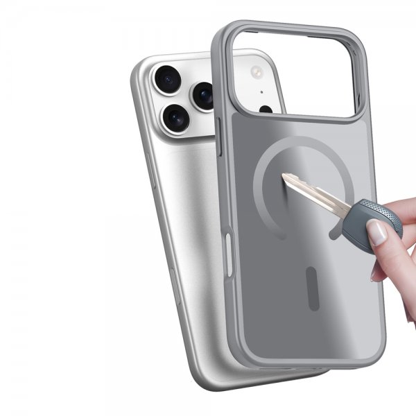 Dux Ducis iPhone 17 Pro Max Deksel Yind Series MagSafe Grå