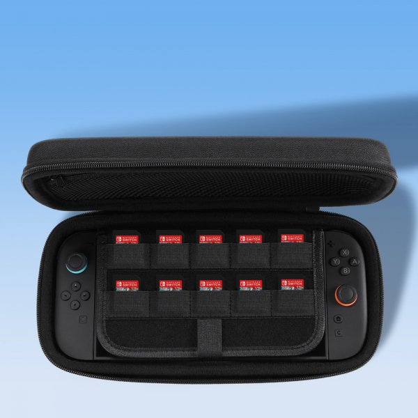 Dux Ducis Nintendo Switch 2 Veske med Håndtak og Spillrom Svart