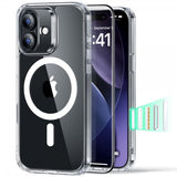 ESR iPhone 17 Deksel og Skjermbeskytter Classic Hybrid MagSafe Set Transparent