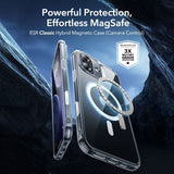 ESR iPhone 17 Deksel og Skjermbeskytter Classic Hybrid MagSafe Set Transparent
