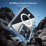 ESR iPhone 17 Deksel og Skjermbeskytter Classic Hybrid MagSafe Set Transparent