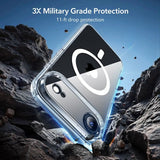 ESR iPhone Air Deksel og Skjermbeskytter Classic Hybrid MagSafe Set Transparent