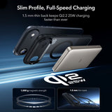 ESR iPhone Air Deksel og Skjermbeskytter Classic Hybrid MagSafe Set Svart Transparent