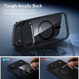 ESR iPhone Air Deksel og Skjermbeskytter Classic Hybrid MagSafe Set Svart Transparent