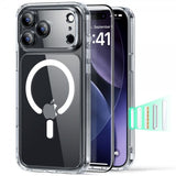 ESR iPhone 17 Pro Max Deksel og Skjermbeskytter Classic Hybrid MagSafe Set Transparent