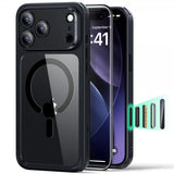 ESR iPhone 17 Pro Max Deksel og Skjermbeskytter Classic Hybrid MagSafe Set Svart Transparent