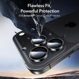 ESR iPhone 14/15/16/17 Pro & Pro Max Kamerabeskytter Armorite Svart