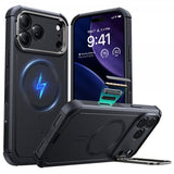 ESR iPhone 17 Pro Deksel Cyber ​​Tough Kickstand MagSafe Svart