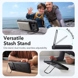 ESR iPhone 17 Pro Max Deksel Cyber ​​Tough Kickstand MagSafe Svart