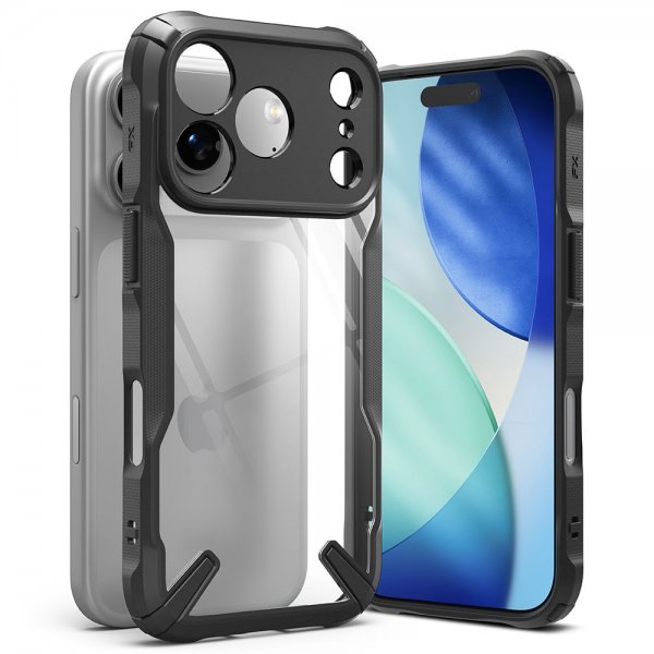 Ringke iPhone 17 Pro Max Deksel Fusion X Svart
