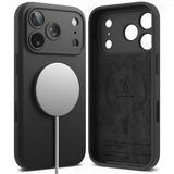 Ringke iPhone 17 Pro Max Deksel Silicone Magnetic Svart