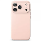 Ringke iPhone 17 Pro Max Deksel Silicone Magnetic Pink Sand