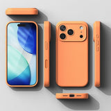 Ringke iPhone 17 Pro Deksel Silicone Magnetic Tangerine