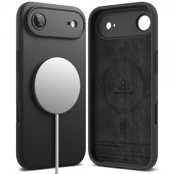 Ringke iPhone Air Deksel Silicone Magnetic Svart