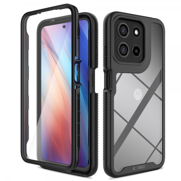 Tech-Protect Motorola Moto G56 Deksel Defense Svart