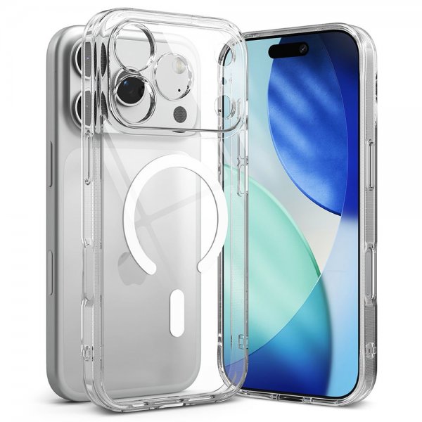 Ringke iPhone 17 Pro Deksel Fusion Magnetic Transparent
