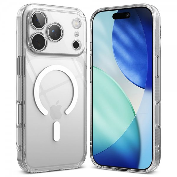 Ringke iPhone 17 Pro Deksel Fusion Magnetic Transparent