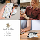 Tech-Protect Samsung Galaxy A17/Galaxy A26 Etui Wallet Blomstermønster