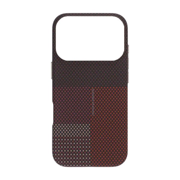 iPhone 17 Pro Max Deksel Aramidfiber MagSafe Rød