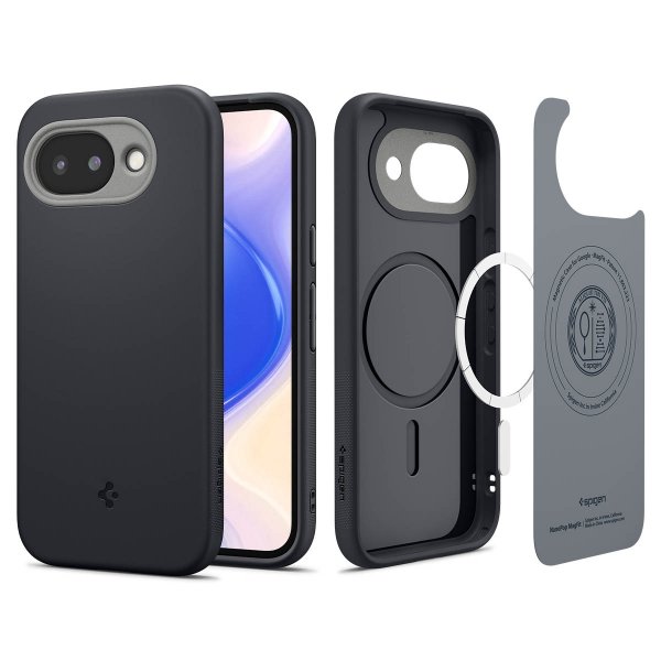 Spigen Google Pixel 10a Deksel Nano Pop MagFit Black Sesame