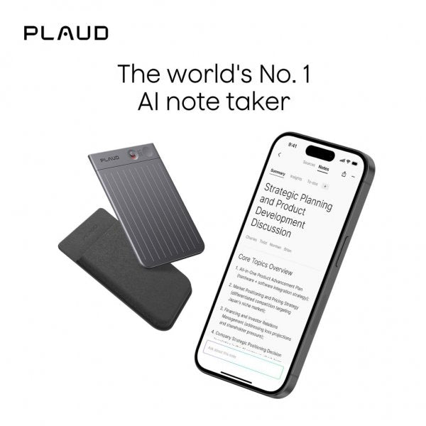 Plaud Note svart