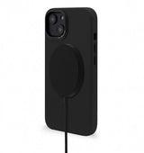 Decoded iPhone 14 Plus Deksel Leather Backcover Svart