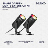 Deltaco Smart Home 2 lamper forlengelse for SH-GLK01 hagebelysning