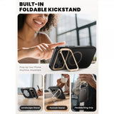 Supcase iPhone 17 Pro Deksel Ares Flip MagSafe Gull
