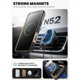 Supcase iPhone 17 Pro Deksel Ares Flip MagSafe Gull