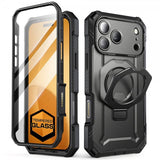 Supcase iPhone 17 Pro Deksel UB Grip Pro MagSafe Svart