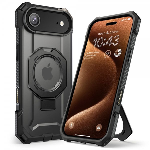 Supcase iPhone Air Deksel UB Grip MagSafe Svart