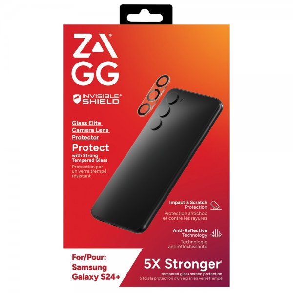 Zagg InvisibleShield Samsung Galaxy S24 Plus Kamerabeskytter Glass Elite Camera Protector
