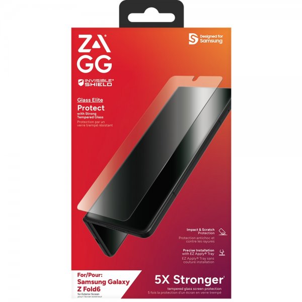 Zagg InvisibleShield Samsung Galaxy Z Fold 6 Skjermbeskytter Glass Elite