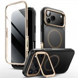 Supcase iPhone 17 Pro Max Deksel Ares Flip MagSafe Gull