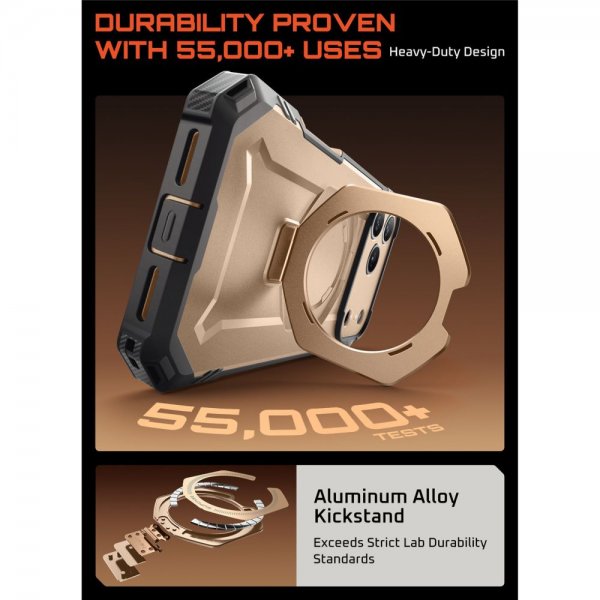 Supcase iPhone 17 Pro Max Deksel UB Grip Pro MagSafe Gull