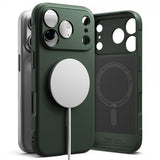 Ringke iPhone 17 Pro Deksel Onyx Magnetic Grønn