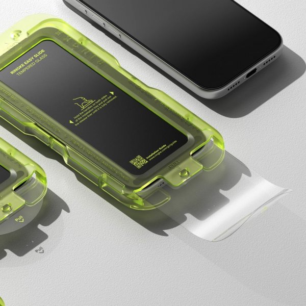 Ringke iPhone 17 Pro Skjermbeskytter Easy Slide 2-pakning
