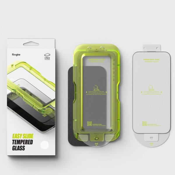 Ringke iPhone Air Skjermbeskytter Easy Slide 2-pakning