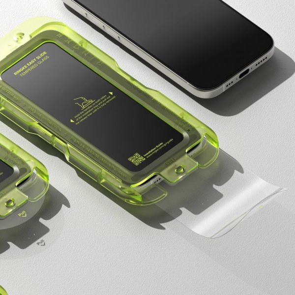 Ringke iPhone 17 Skjermbeskytter Easy Slide 2-pakning