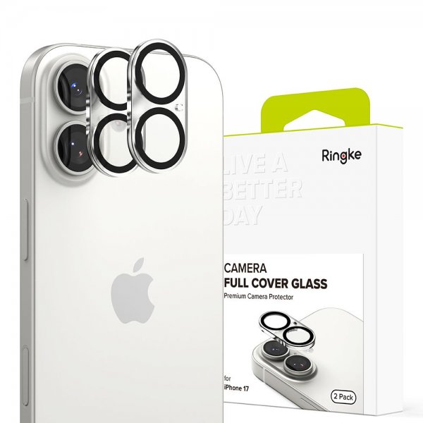 Ringke iPhone 17 Kamerabeskytter Camera Full Cover 2-pakning