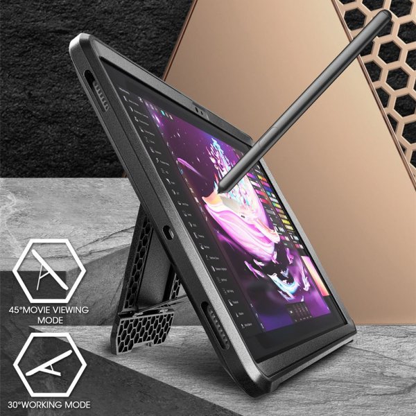 Supcase Samsung Galaxy Tab S10 FE Plus Deksel UB Pro Svart